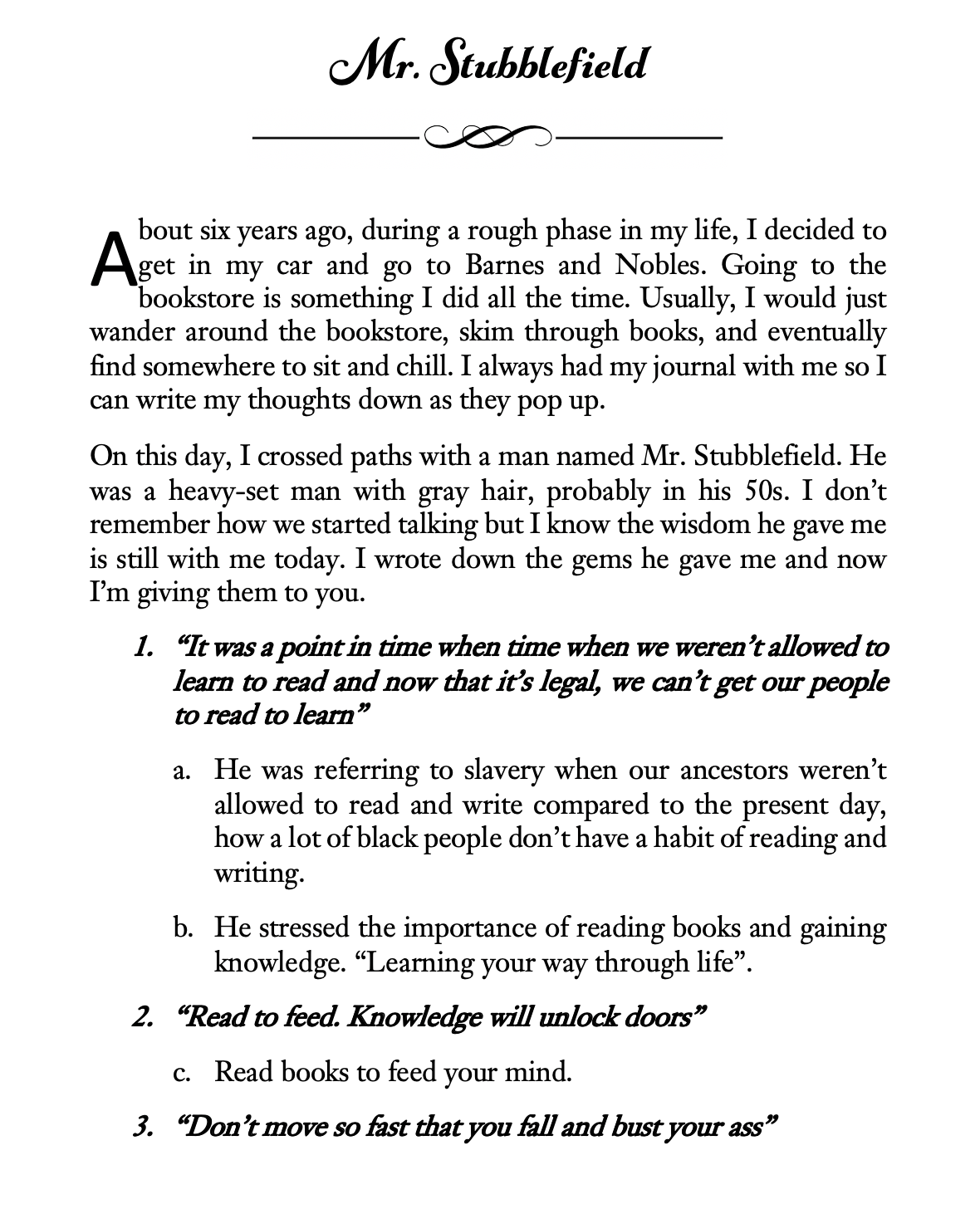 The KnoSelf Journal
